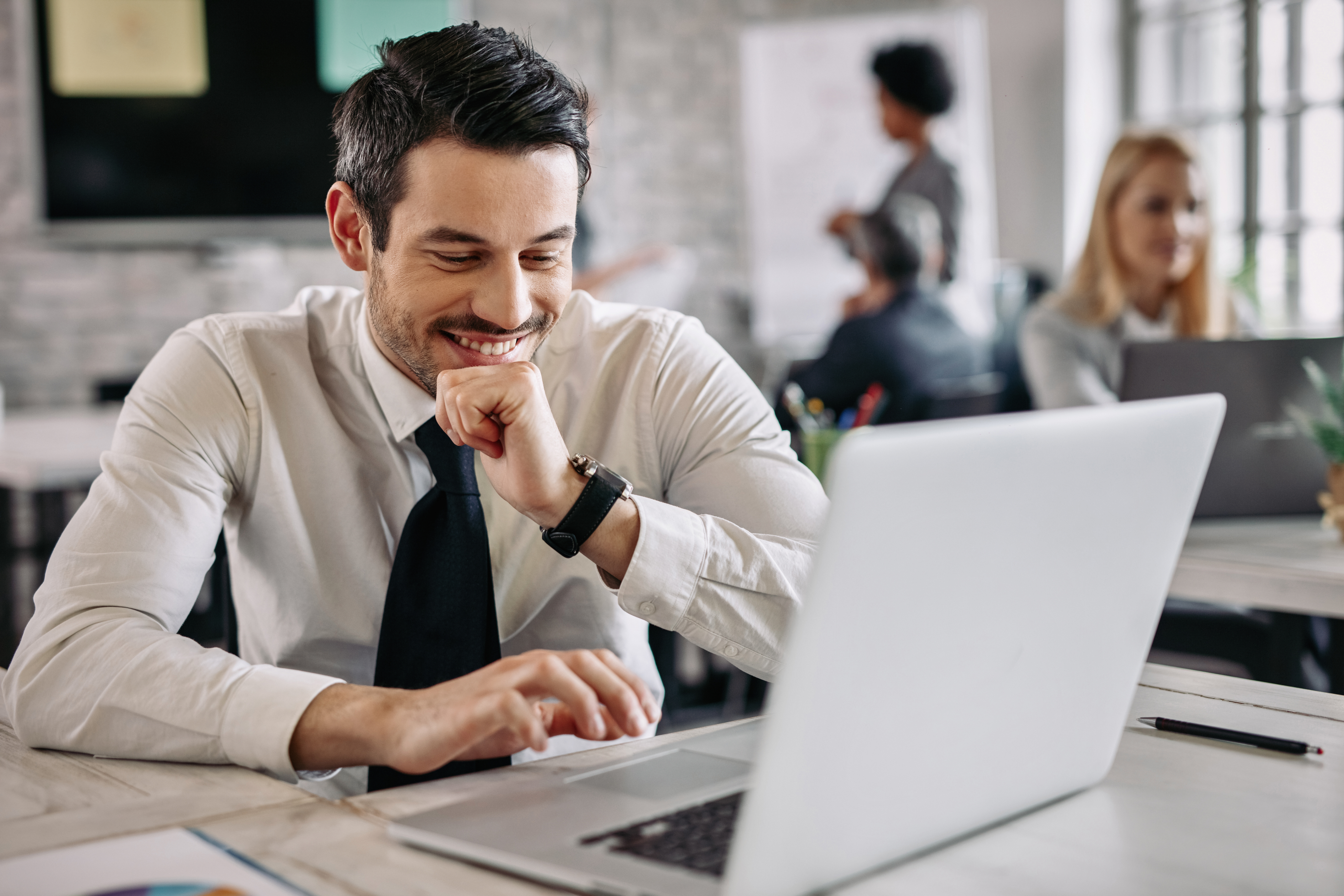 Smiling Businessman